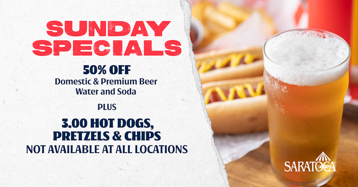 Sar 26 Sunday Food Specials Slate