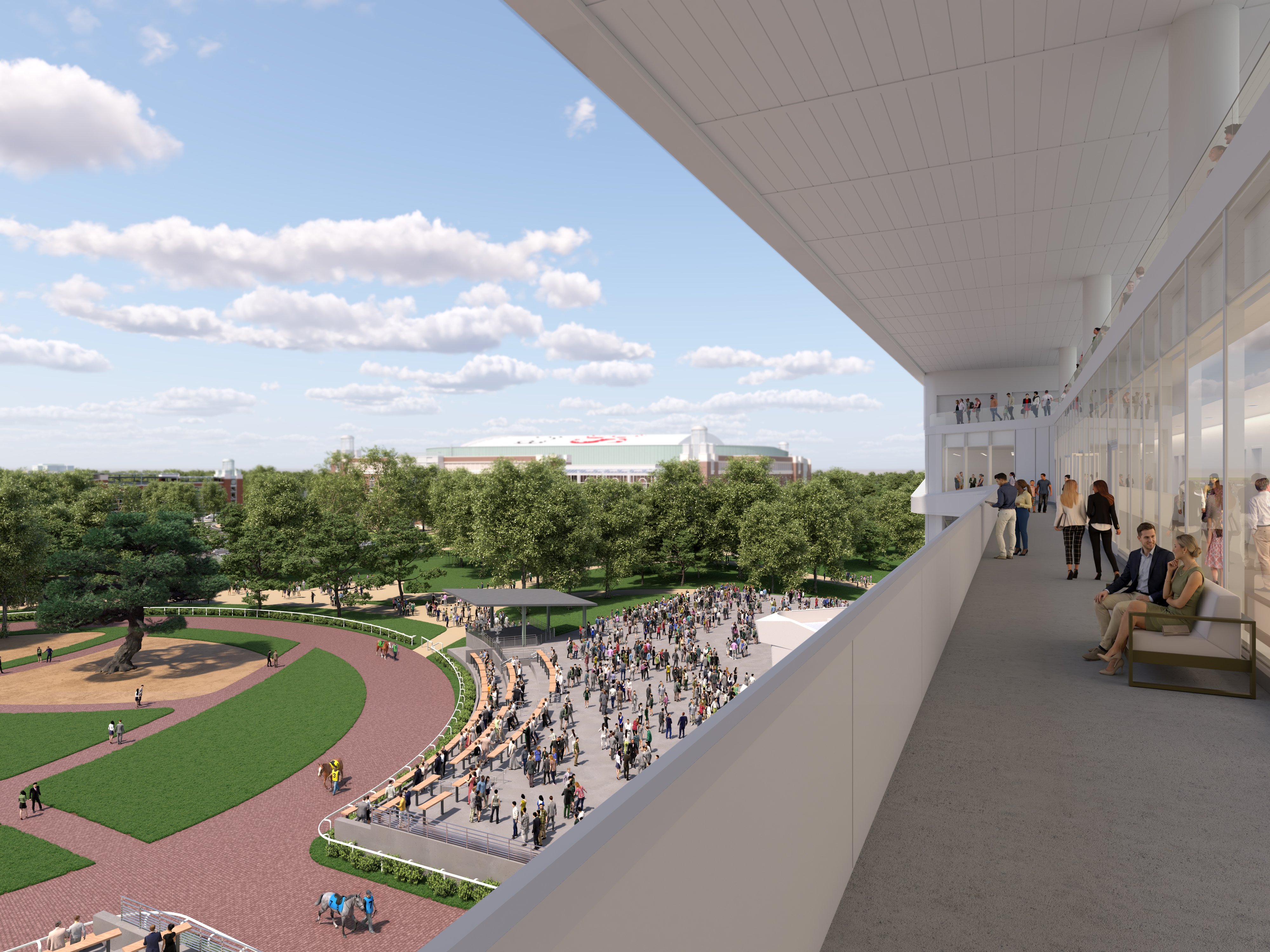 Belmont Park Racetrack Balcony 4P