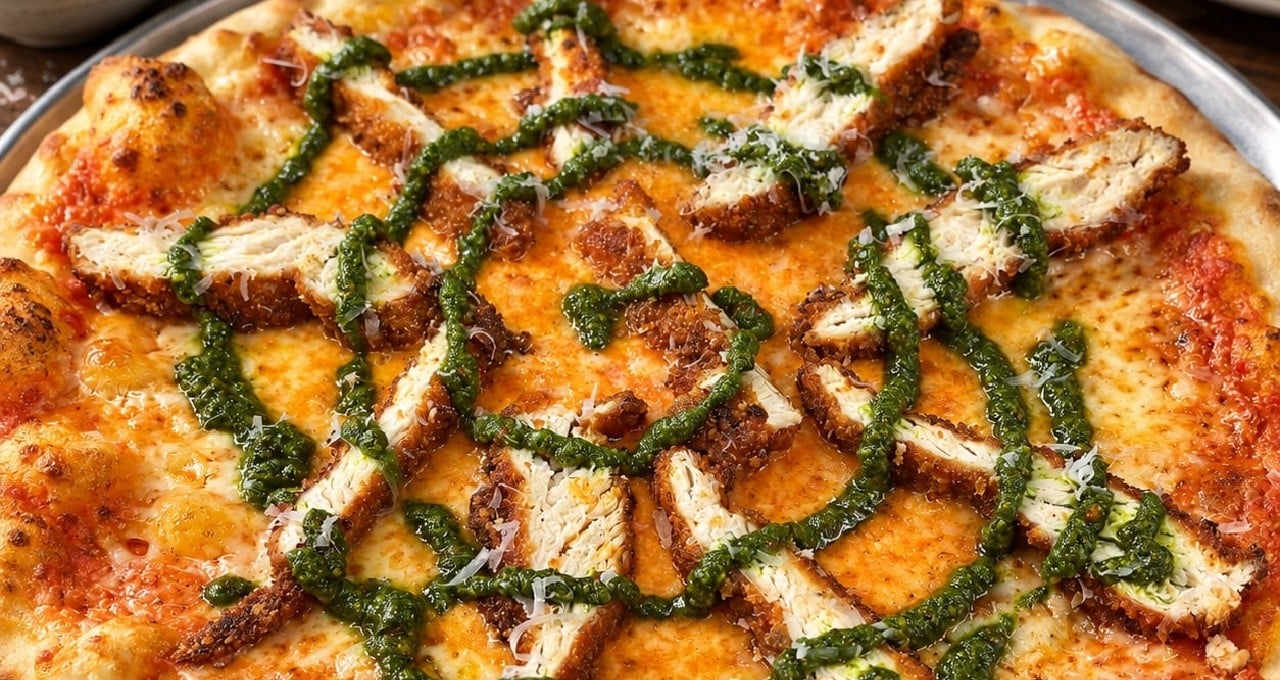 Bel Chicken Pesto Pizza