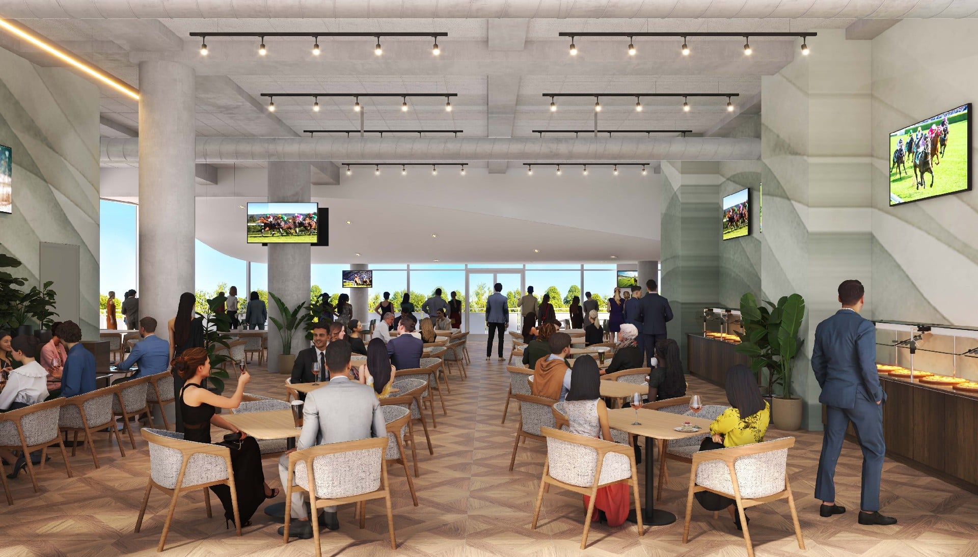 Belmont Render Stretch View