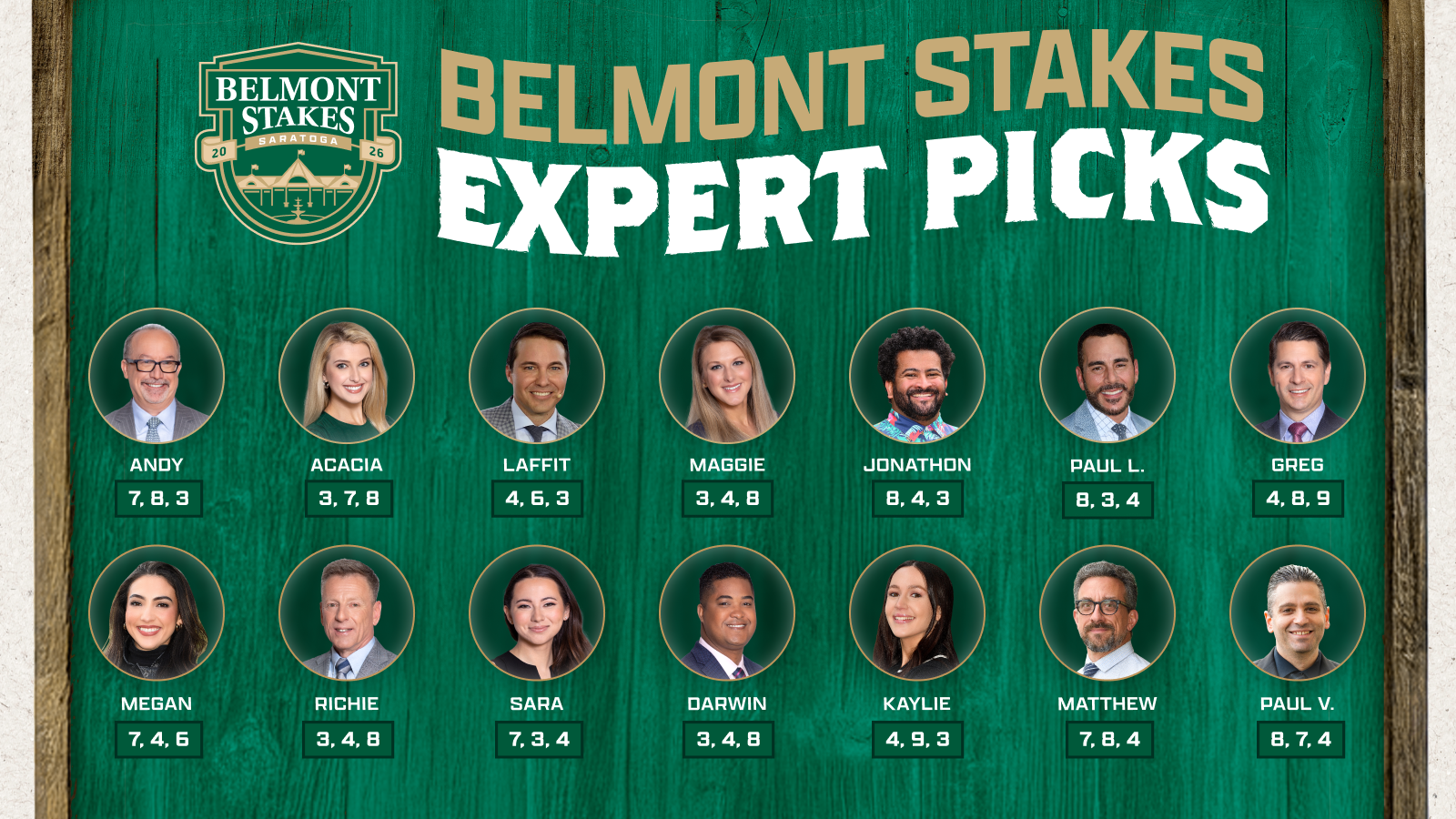 Nbets 26 Belmont Stakes Talent Picks
