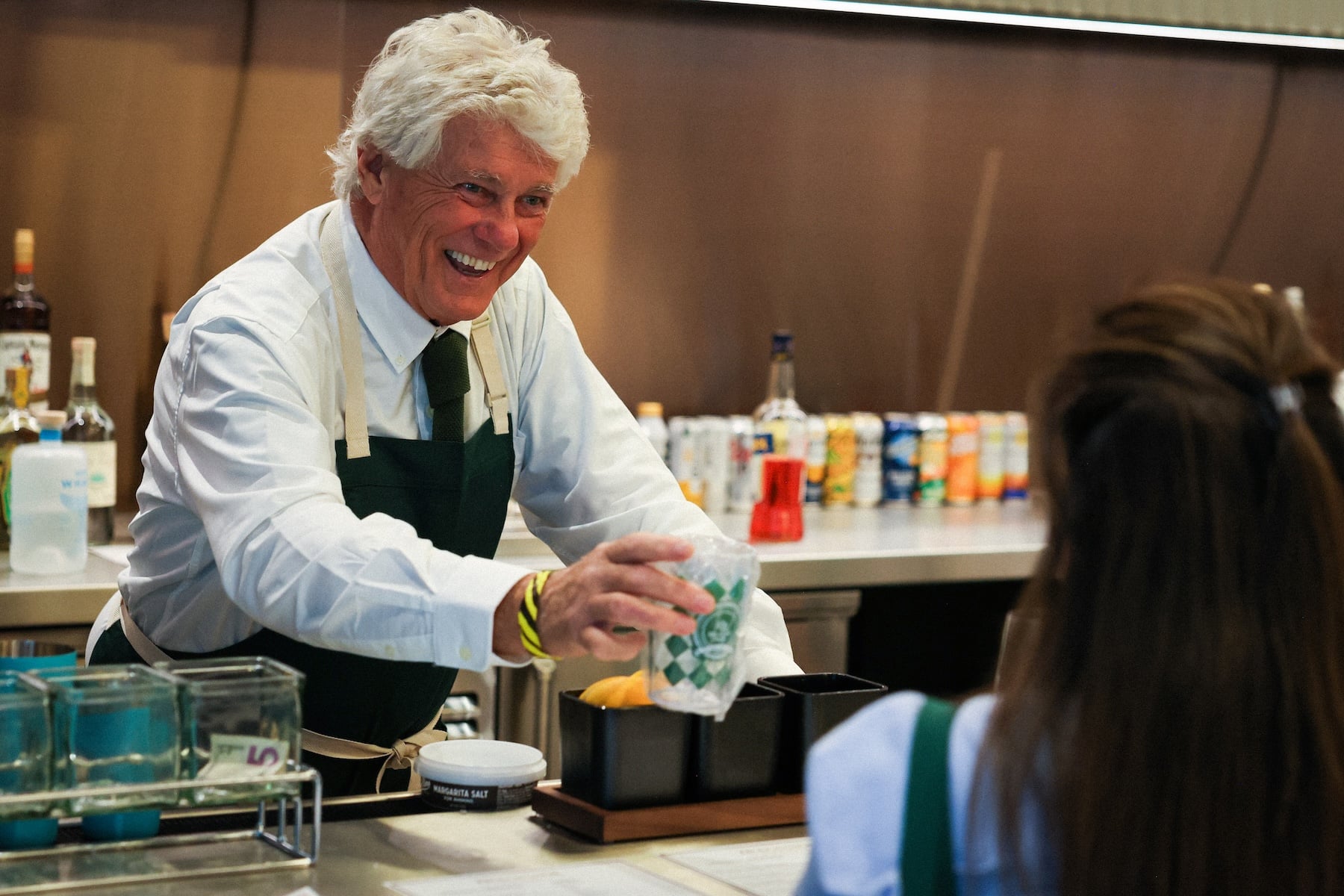 Bel 26 Smiling Bartender
