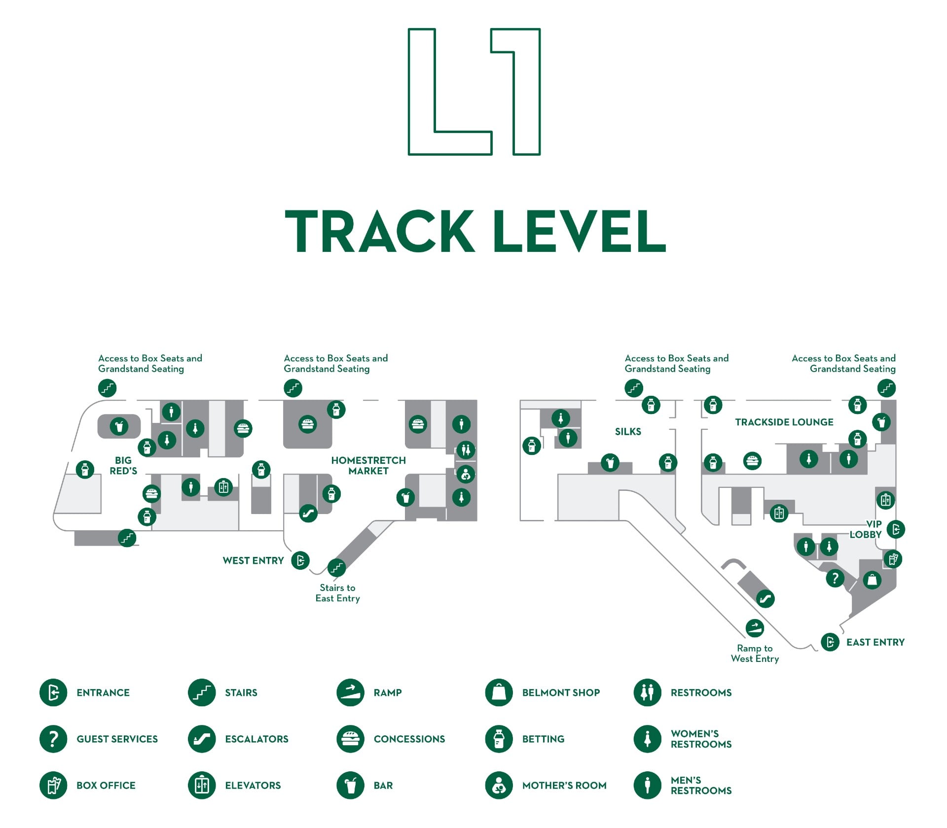 Belmont Park Map L 1