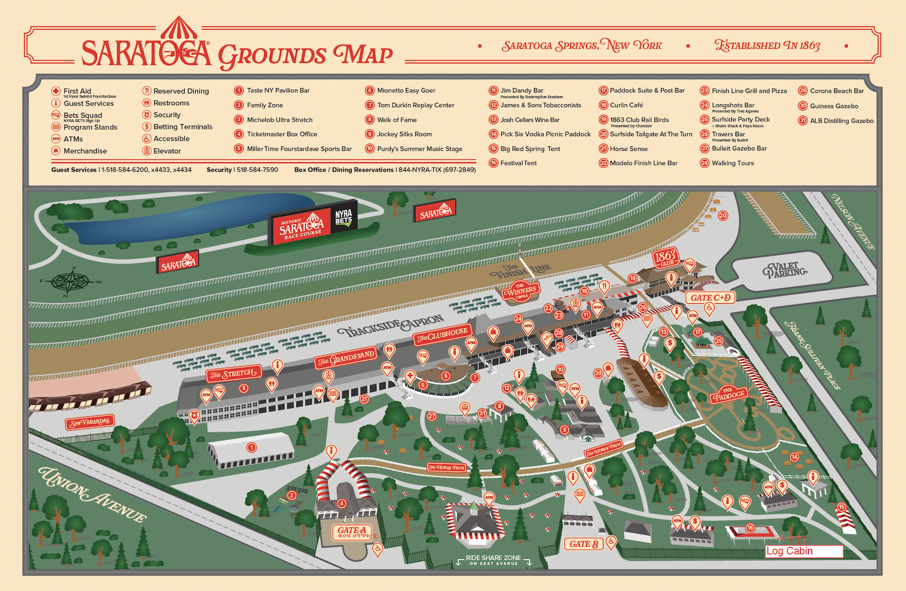 Sar 26 Grounds Map 1