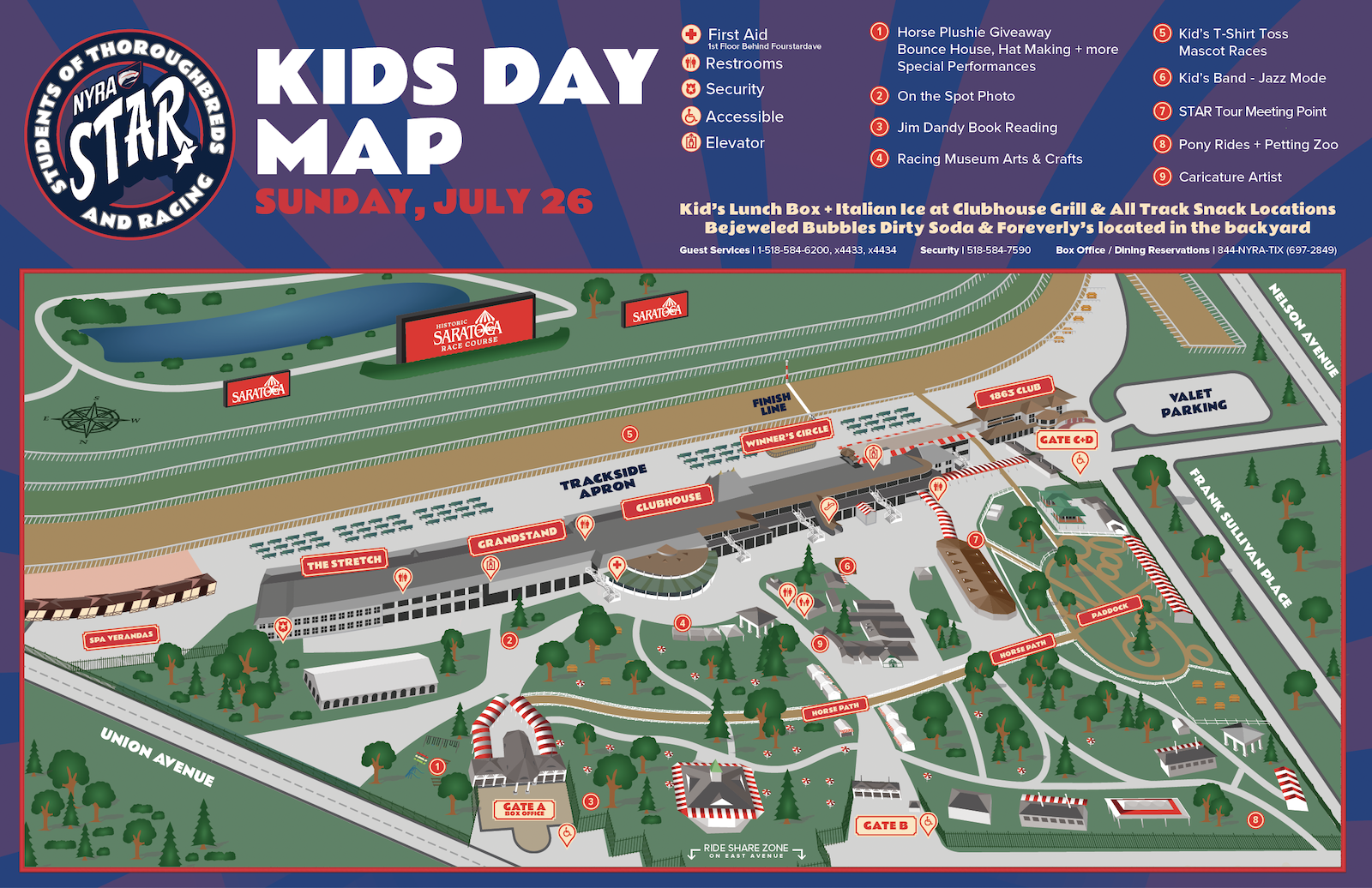 Sar 26 Kids Day Map