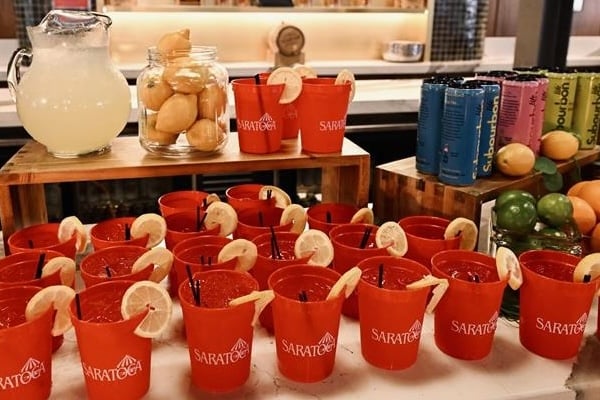 Sar 25 Saratoga Sunrise Cocktail Drink