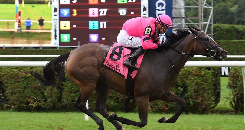 Ruby Notion pulls off 27-1 upset in Caress | Saratoga