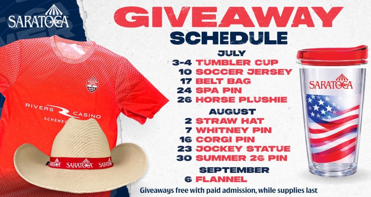 Sar 26 Giveaway Schedule