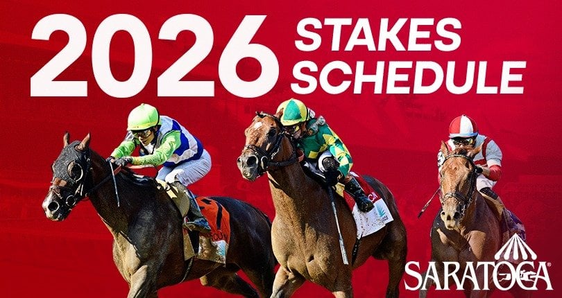 Sar 26 Stakes Schedule Press Release