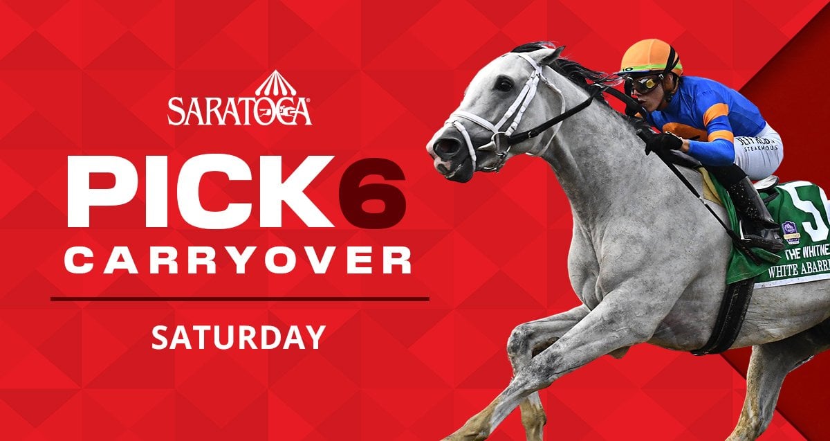 Sar 24 Pick 6 Carryover Press Release Days Saturday